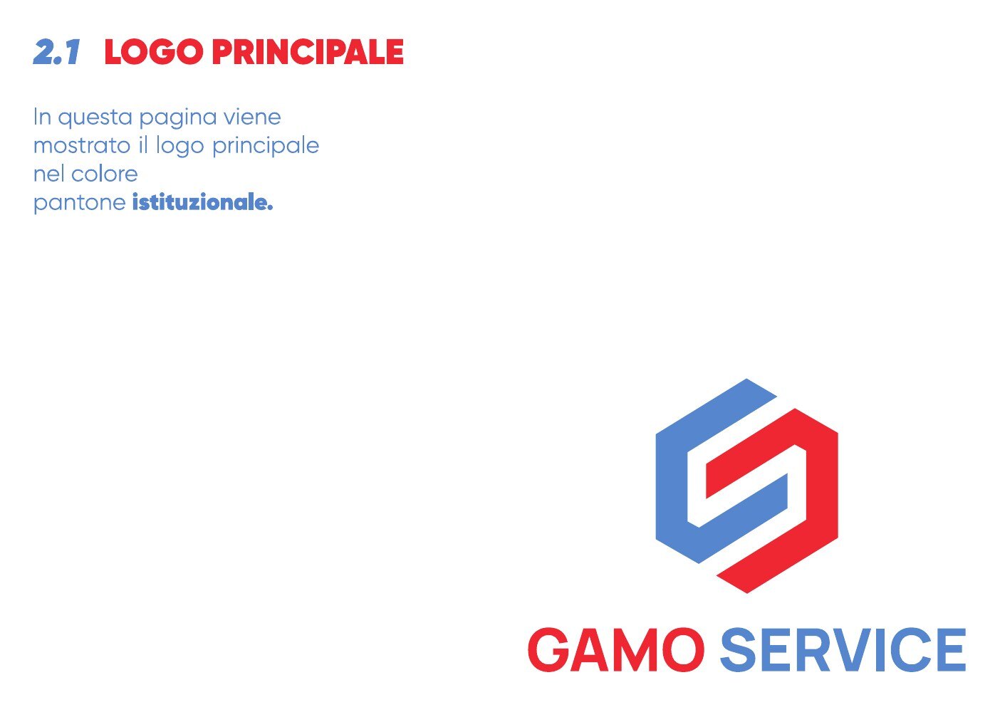 Brand identity Gamo Service